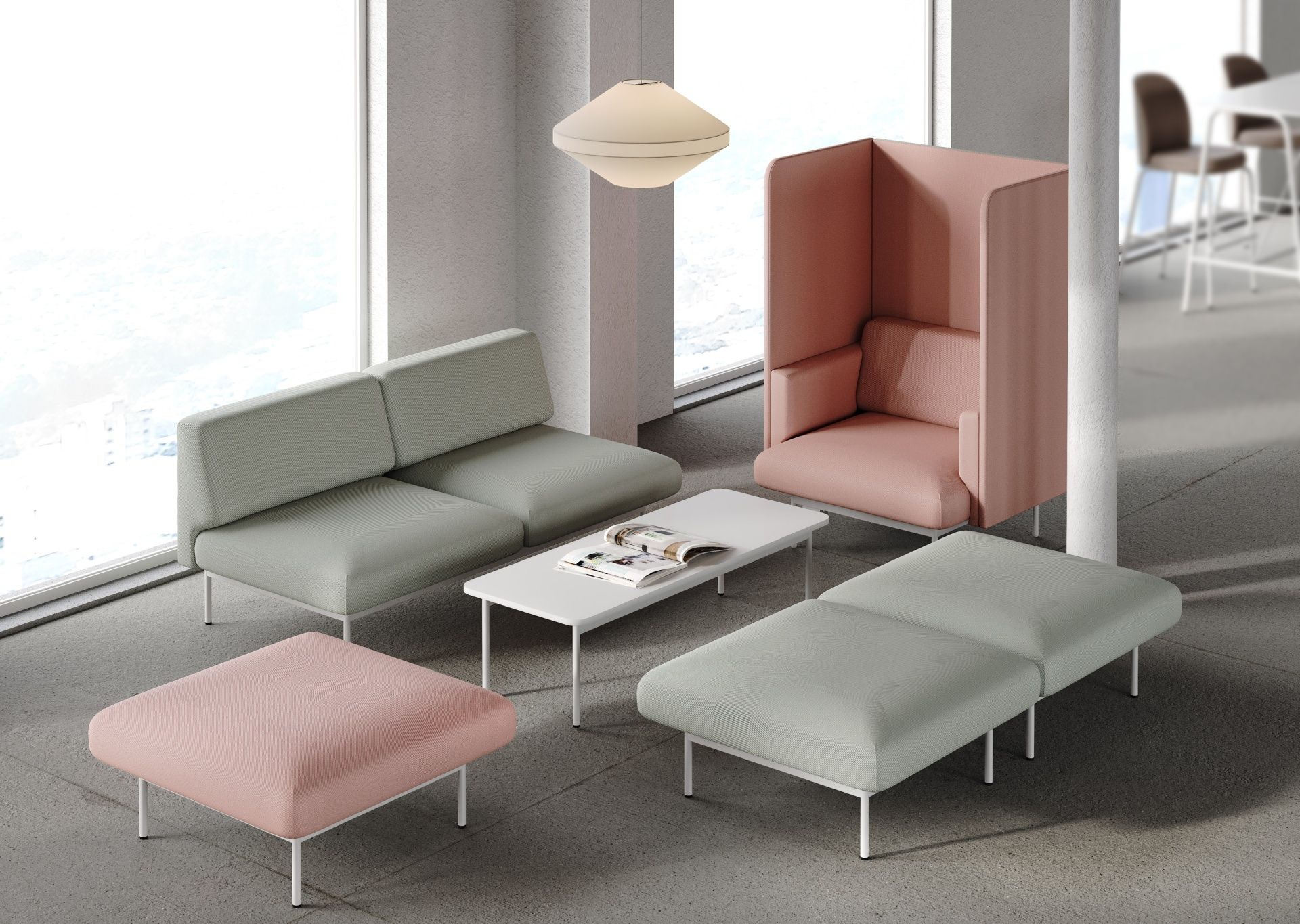 fora FR 100 Ottoman / stool Bejot