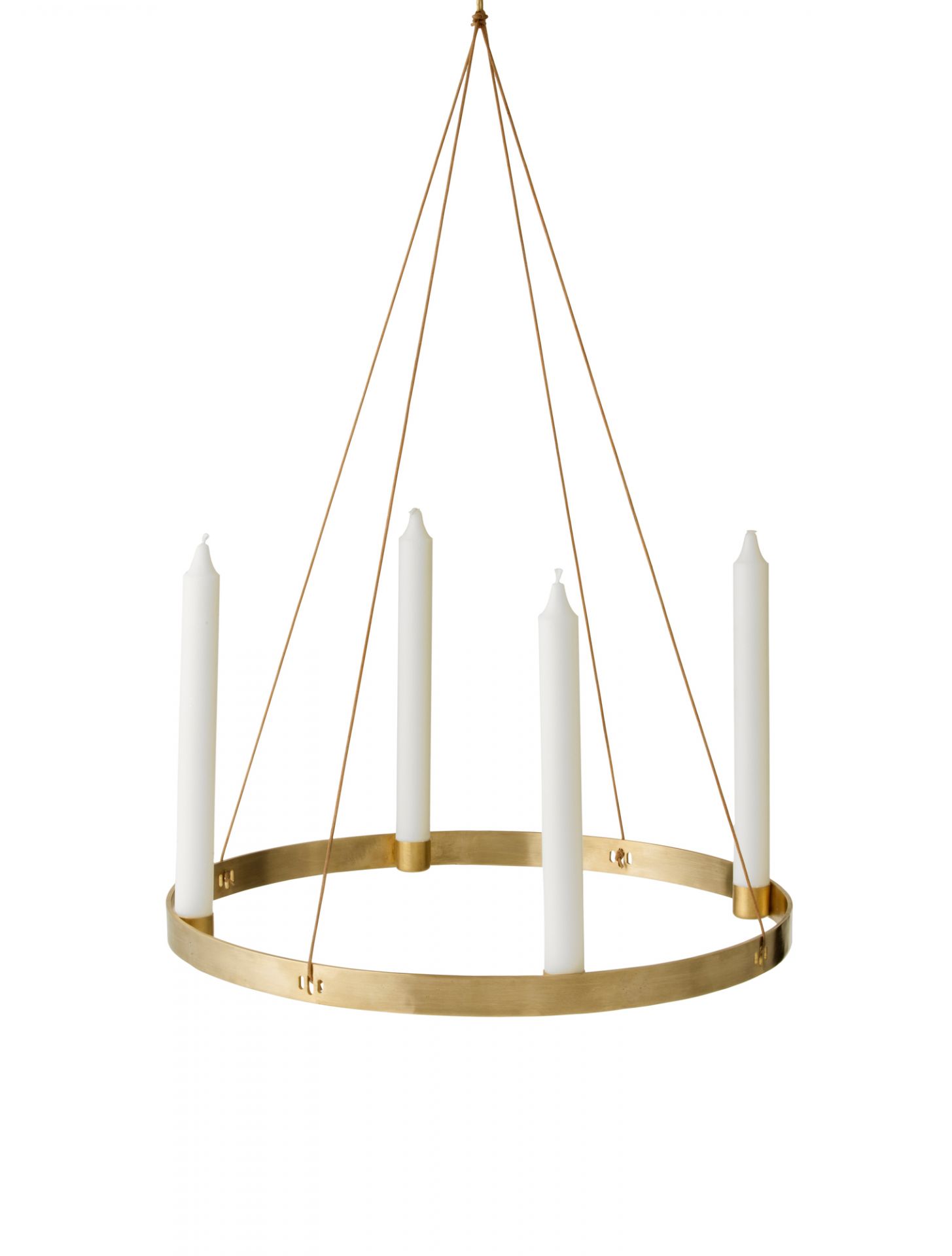 Candle Holder Circle large brass Ferm Living SINGLE PIECES
