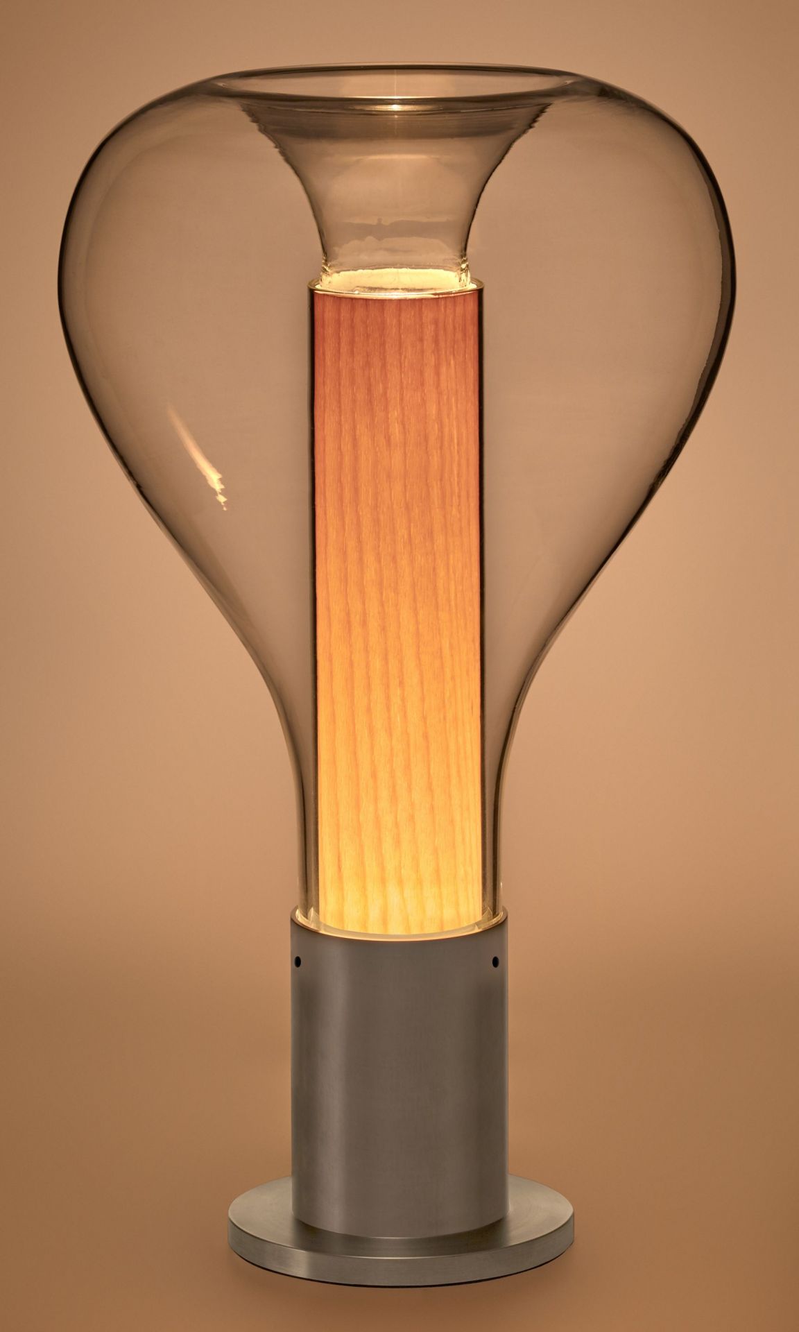 Eris Table Lamp Black Base Beech LZF Lamps