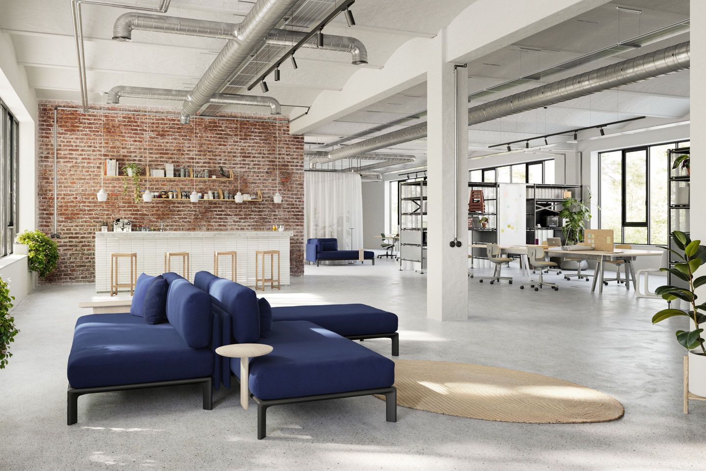 Anagram platform connector 2 pieces Vitra  