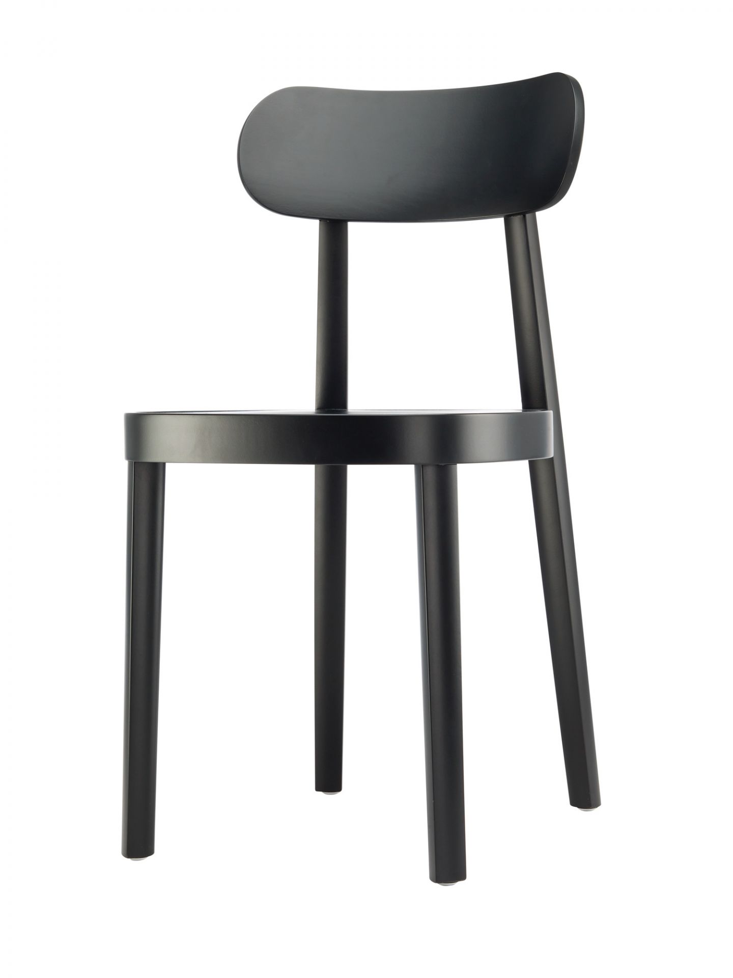 Wooden chair 118 M Black TP 29 Thonet
