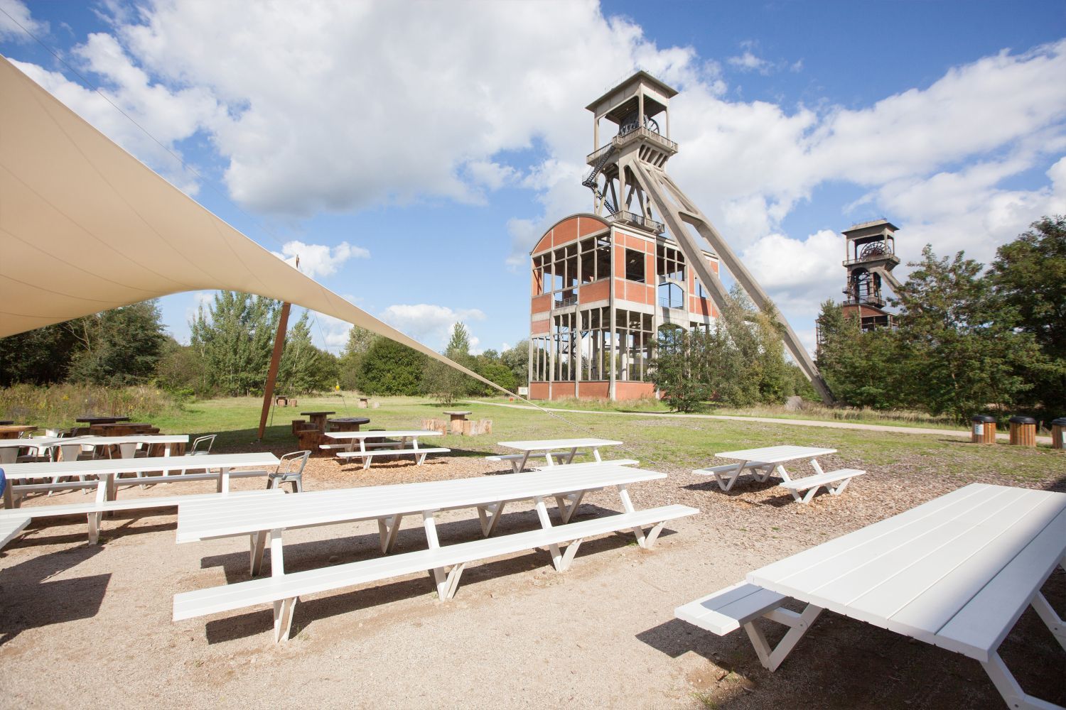 Marina Picnic Table with Benches Outdoor Extremis