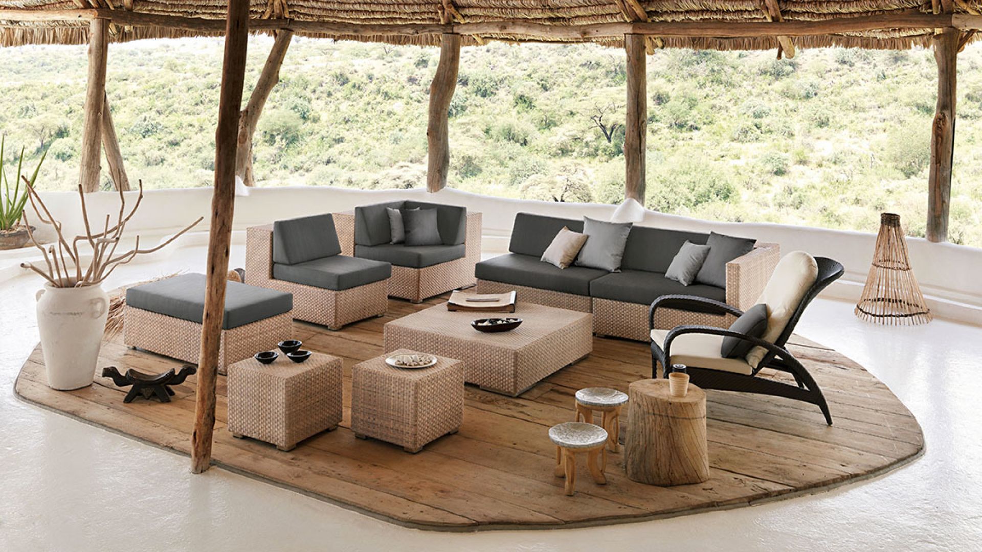 Lounge right module Dedon