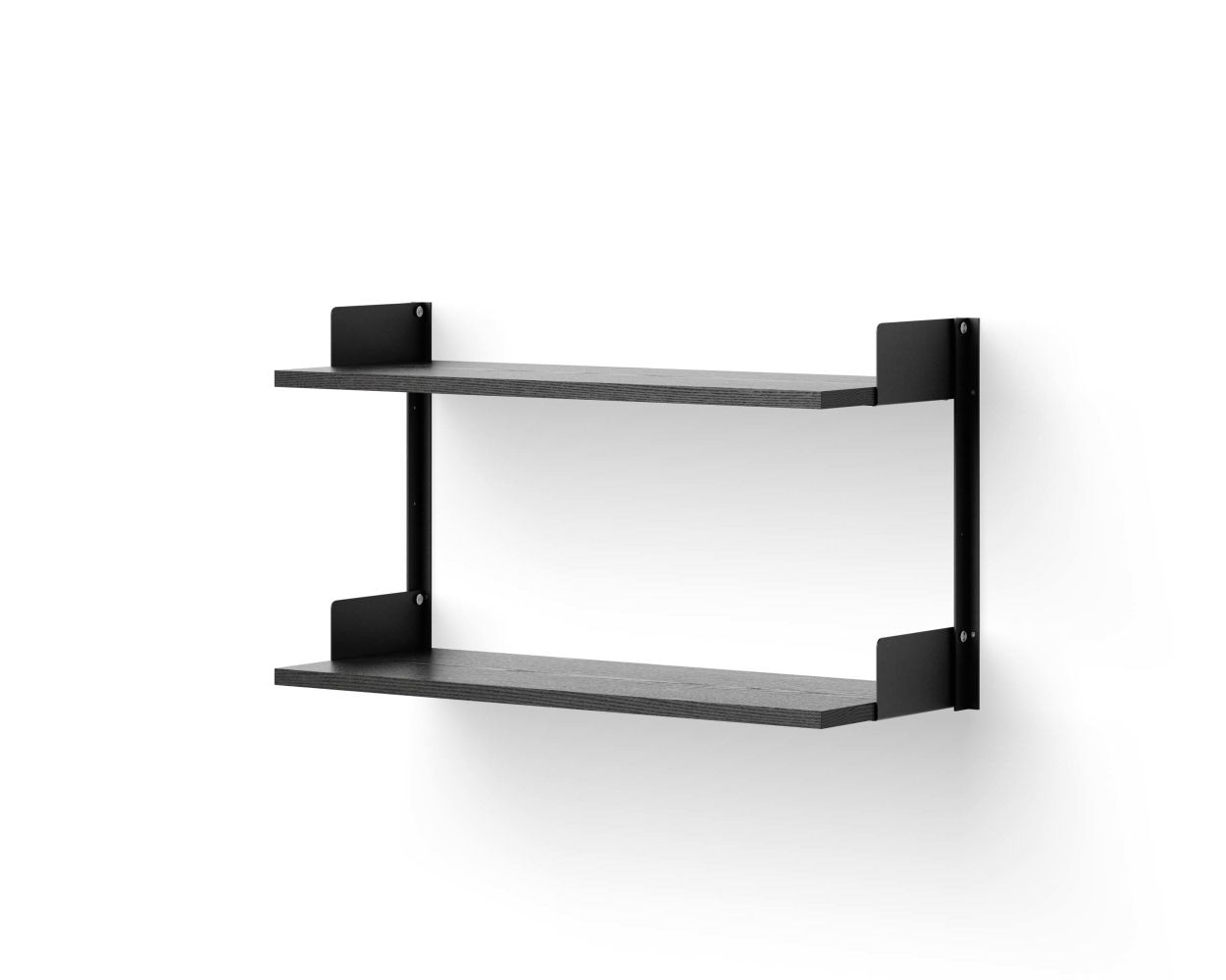 Wall Shelf 450 Black Ash New Works