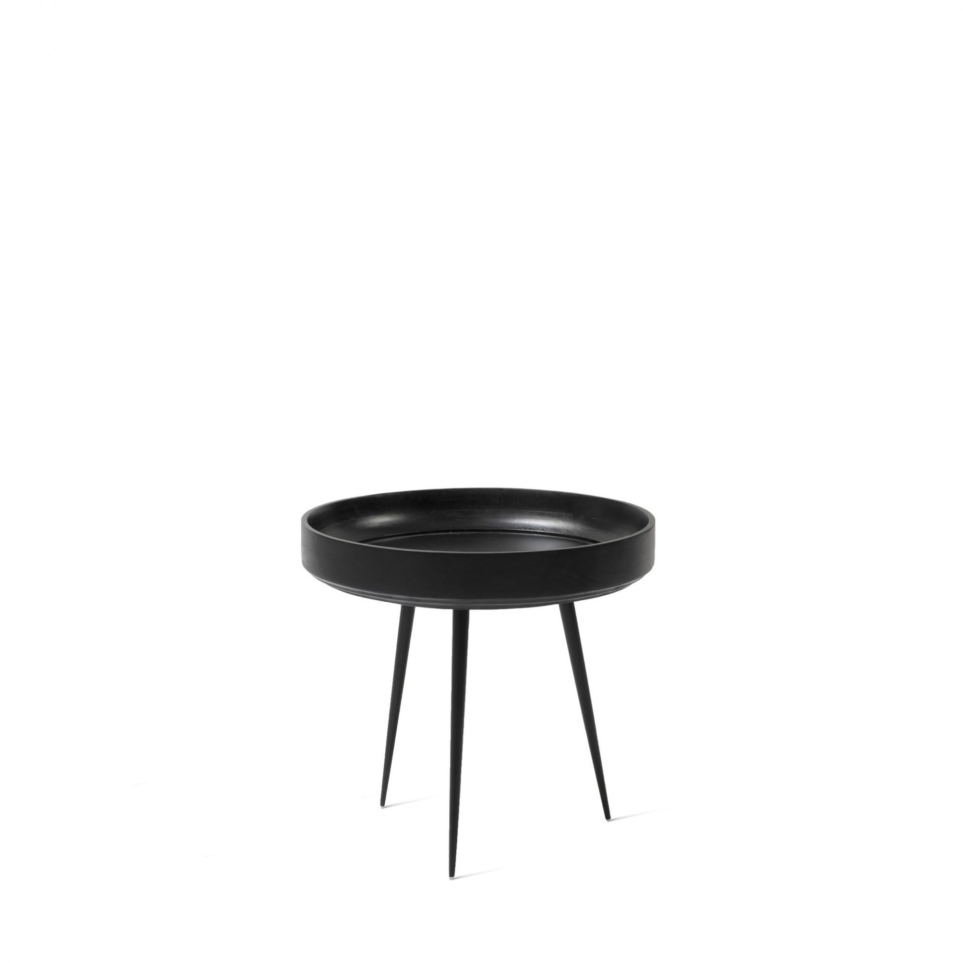 Bowl Table mango wood black small Mater