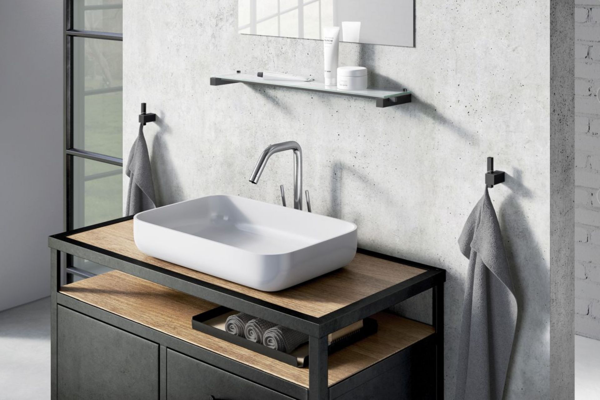 Carvo towel hook ZACK SINGLE PIECES