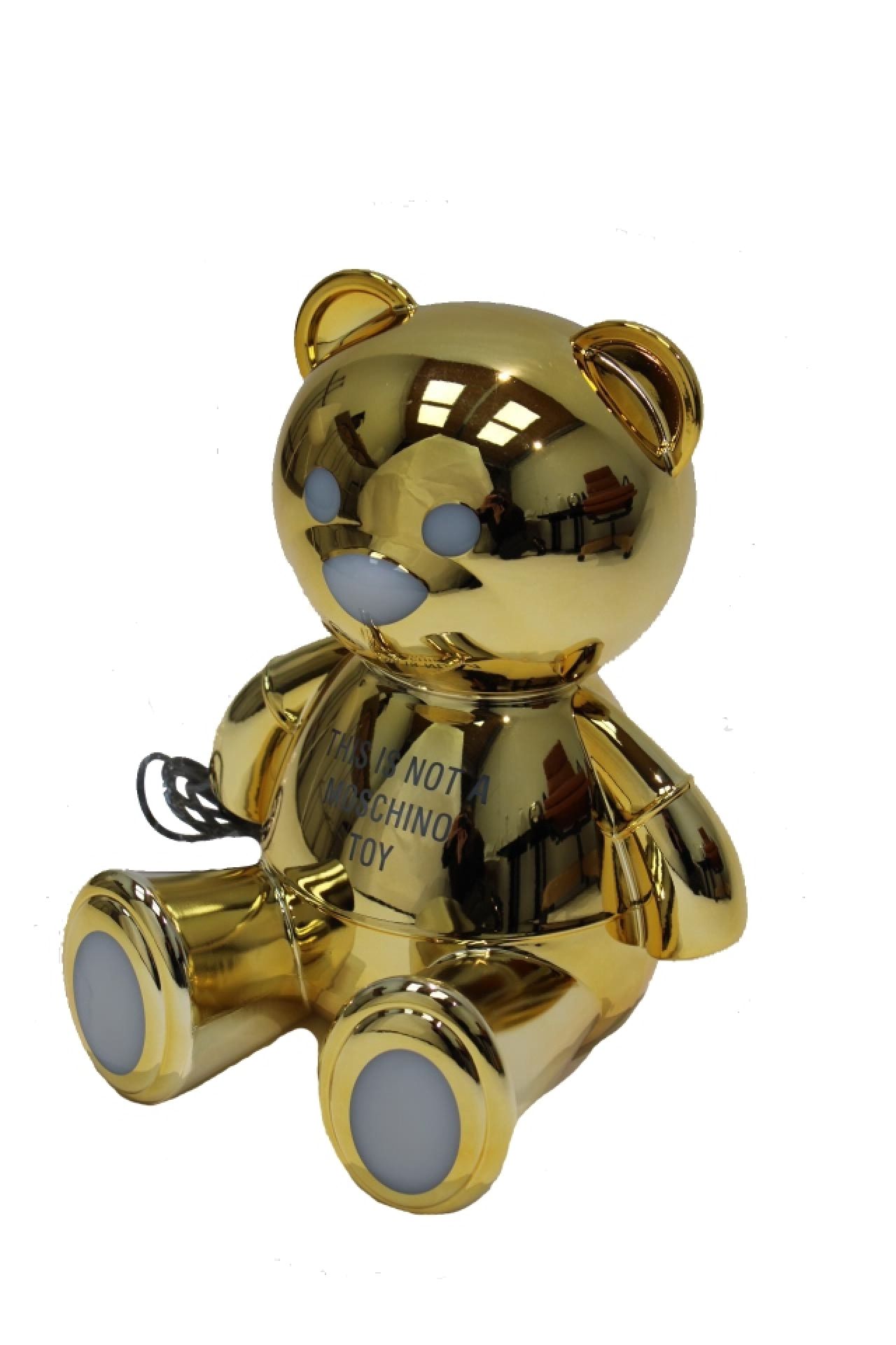  Toy Moschino Bear Gold Table Lamp Kartell