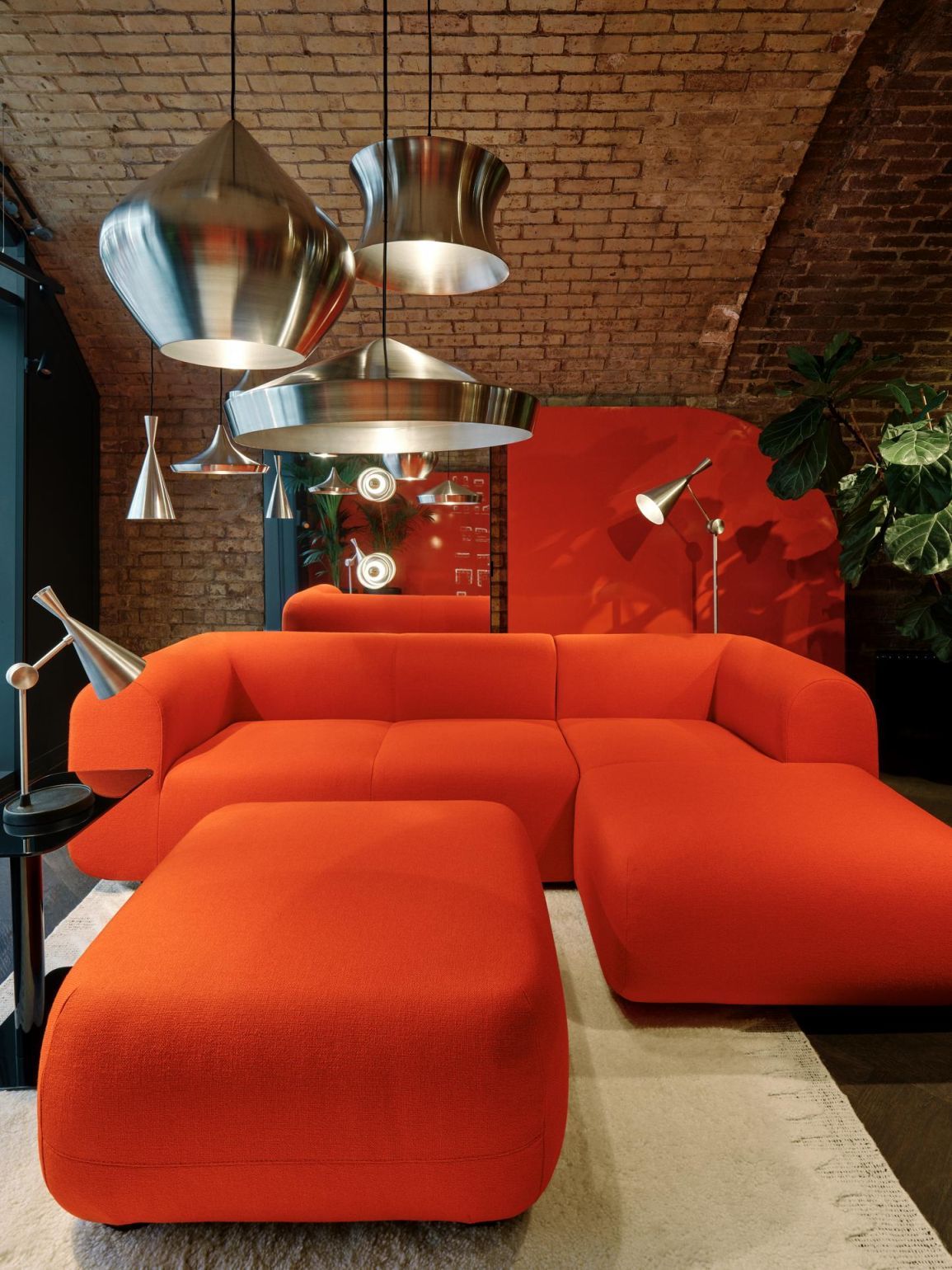 Unbeaten Flat pendant light Tom Dixon