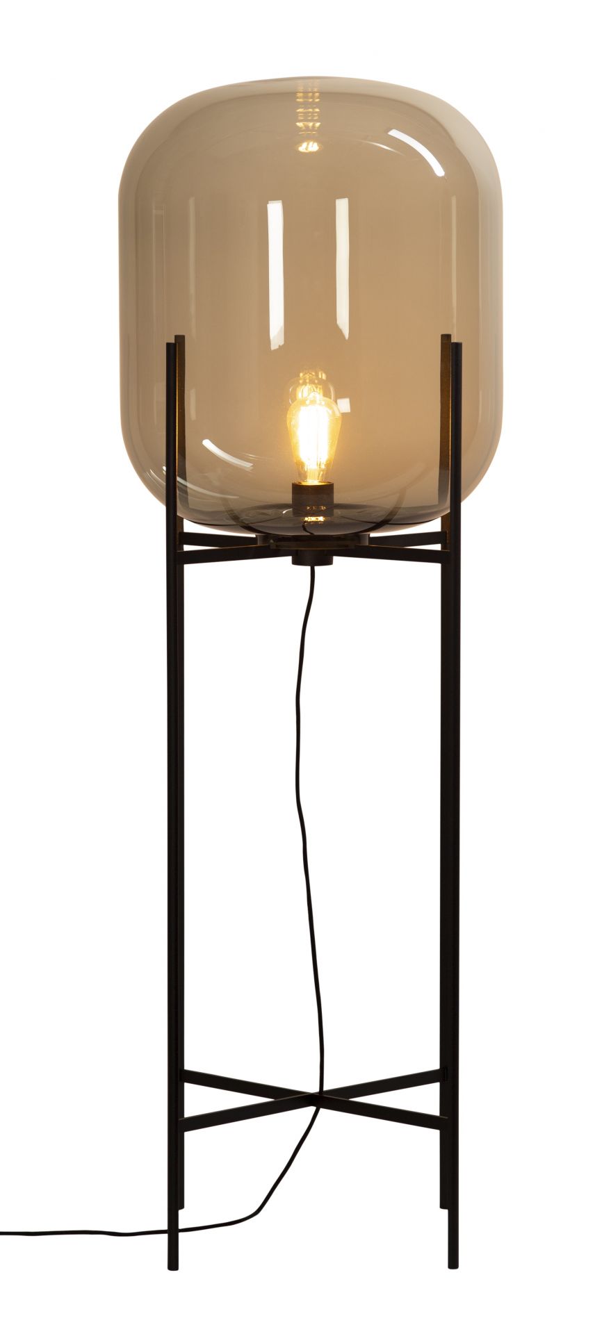 Oda Big floor lamp steel grey Pulpo