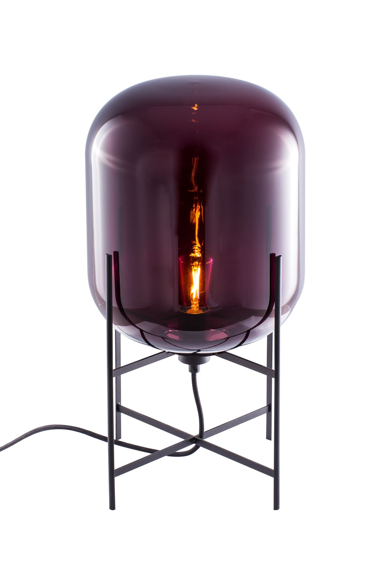 Oda Small table lamp aubergine  Pulpo