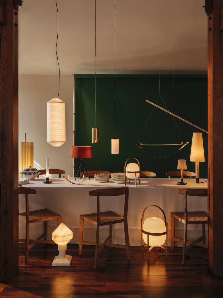 Zeleste table lamp Santa & Cole