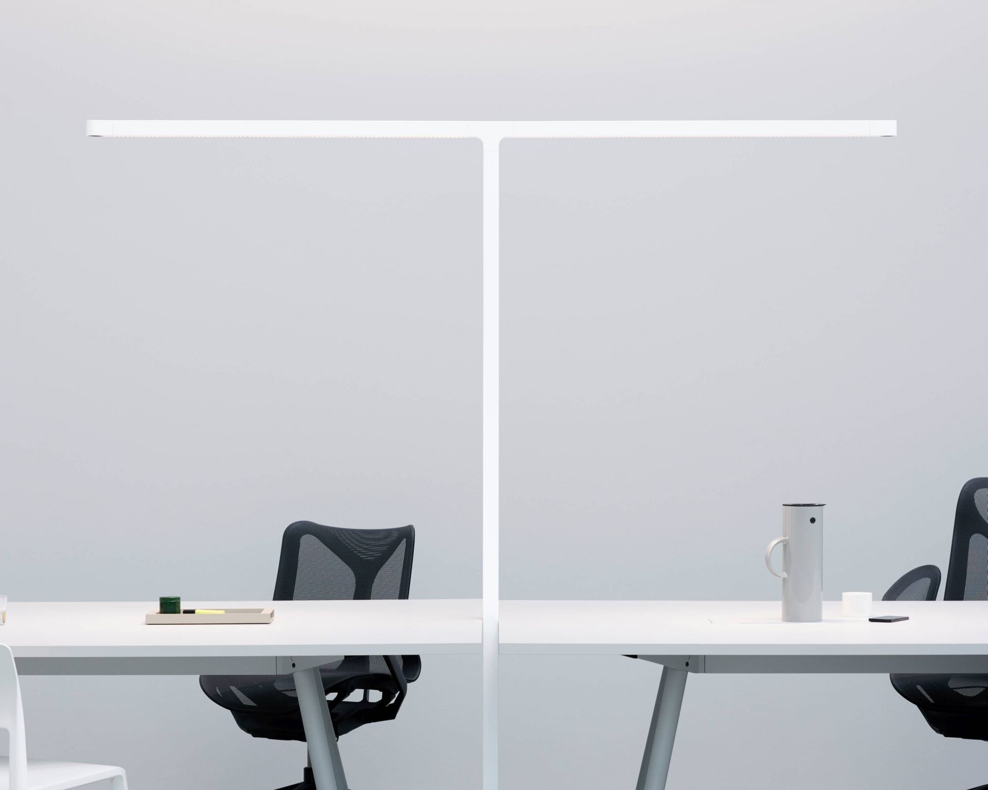 Team Cowork Floor Lamp Grau