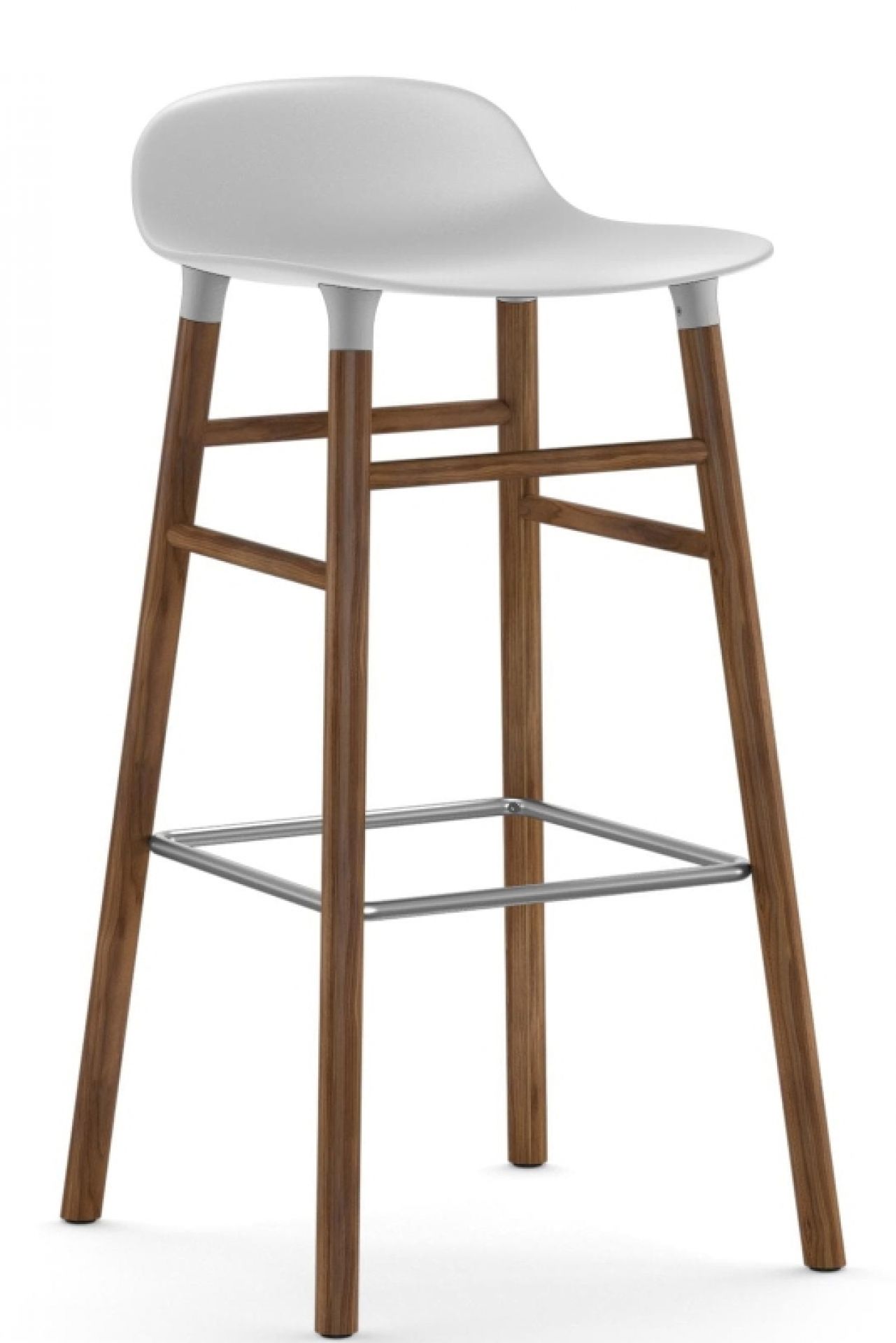 Form Barstool  H 75 cm Wood Normann Copenhagen