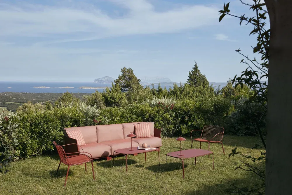 Pop Outdoor Monoblock Sofa 3-seater Kartell