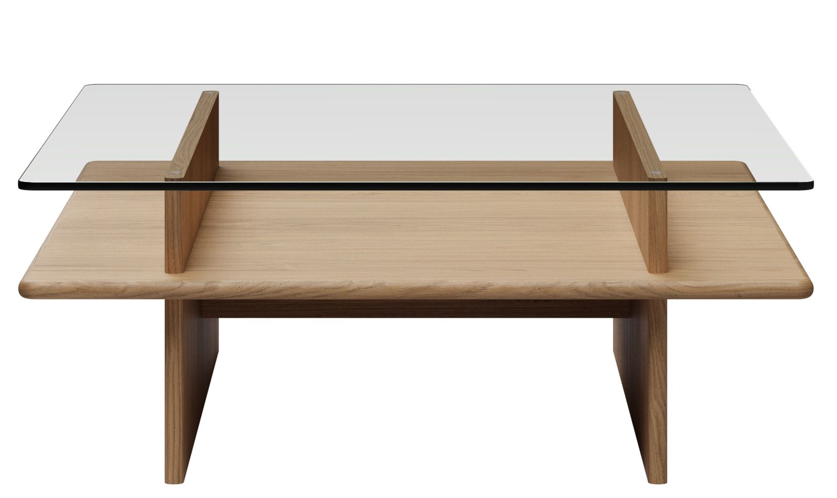 Parallel Coffee Table Coffee table 90x90 cm Woud