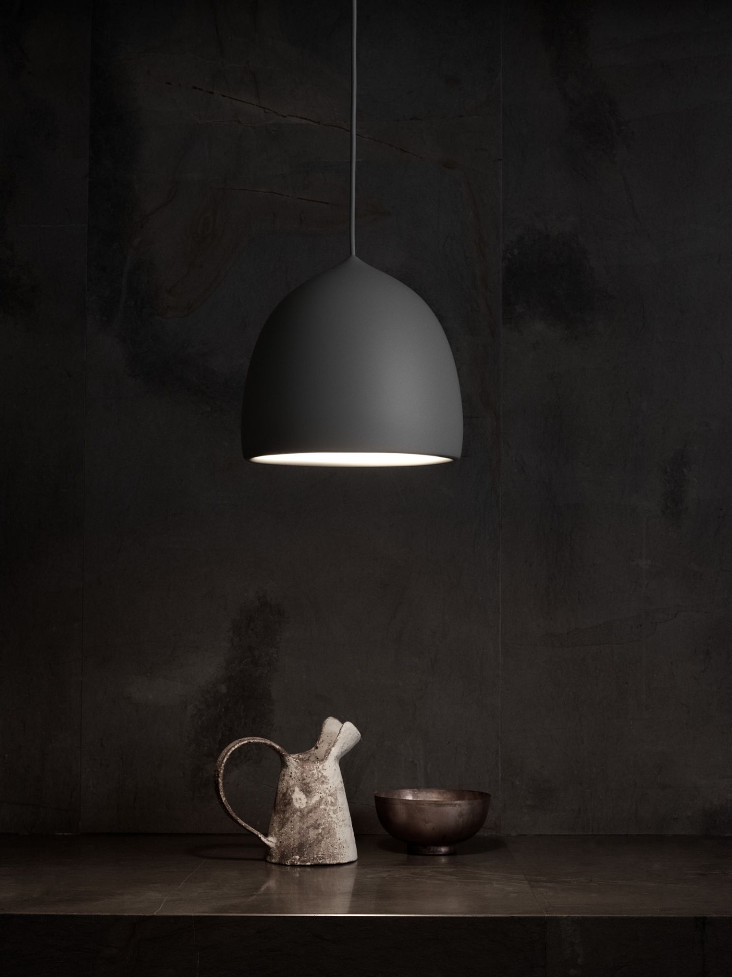 Suspence P1 Pendant Lamp Fritz Hansen Black