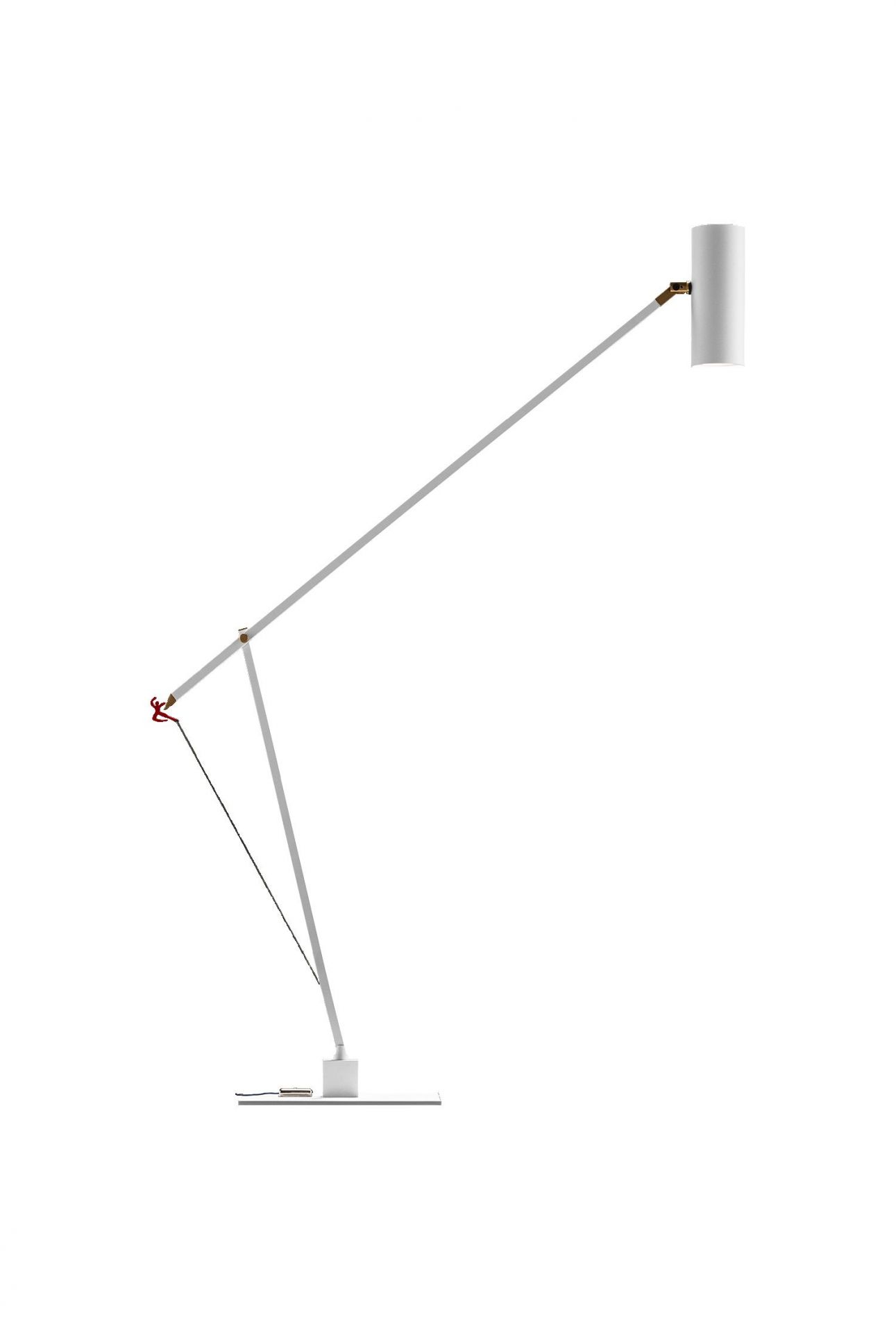 Ettorino T Table Lamp white Catellani & Smith