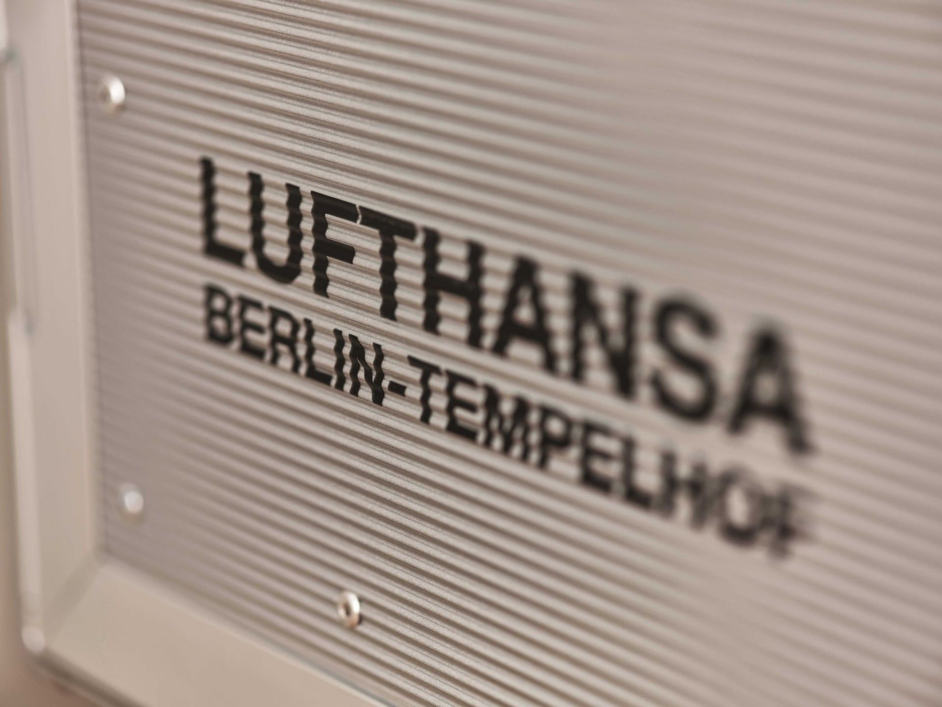 Lufthansa Ju 52 aircraft trolley boarding bar
