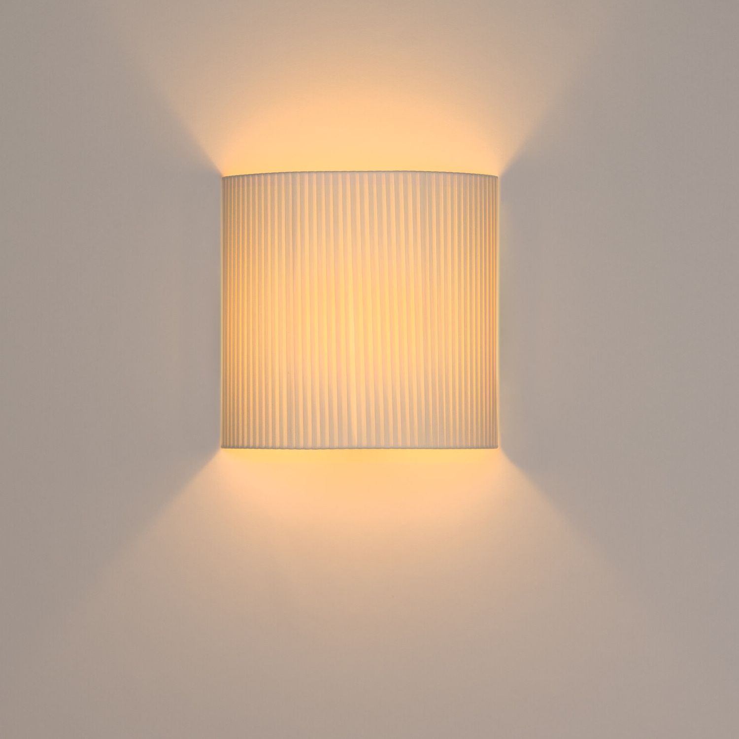 Comodín cuadrado square wall lamp Natural ribbon Santa & Cole