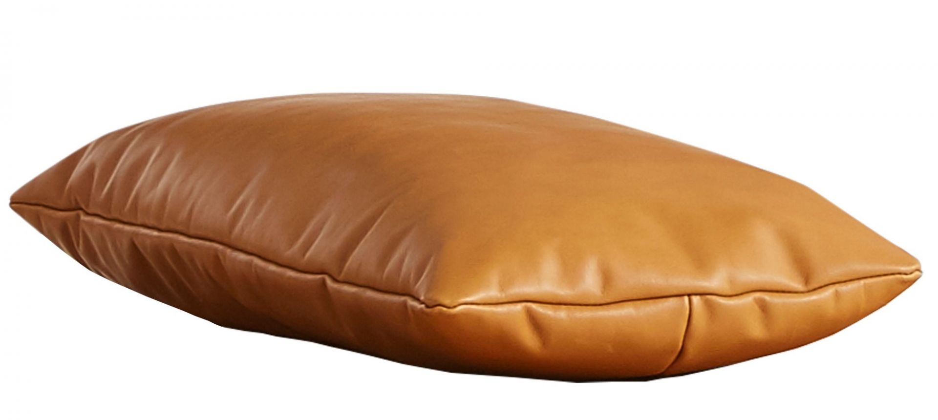 Level Daybed Pillow Sofa Cushions Cognac Leather Woud