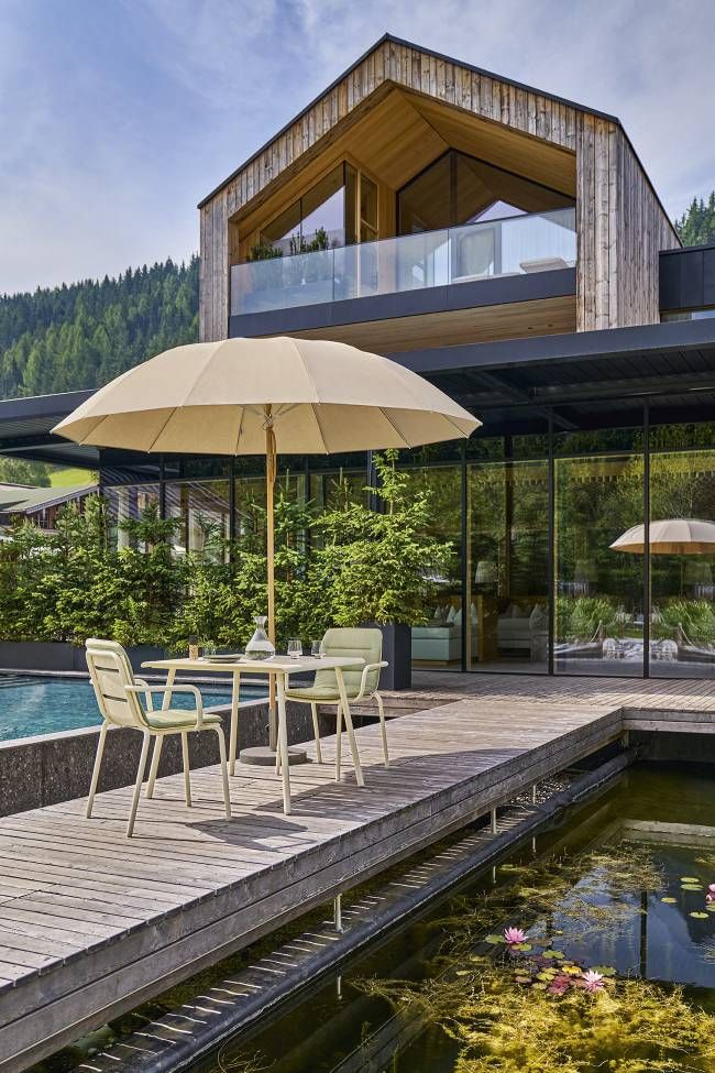 Pagoda parasol / parasol Weishäupl