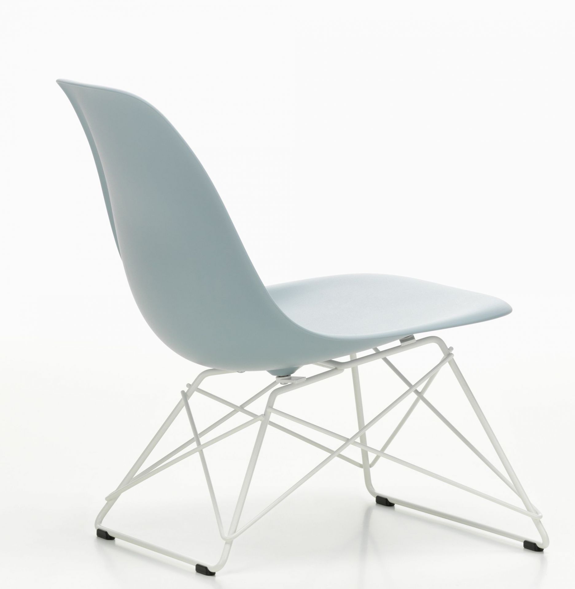 Eames Plastic Side Chair LSR Chair Vitra