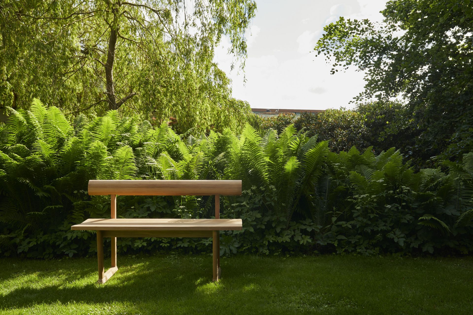 Banco Bench Teak Outdoor Skagerak by Fritz Hansen