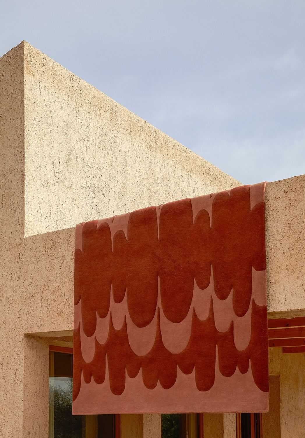 Lucia Eames Echo Carpet Terracotta Nanimarquina