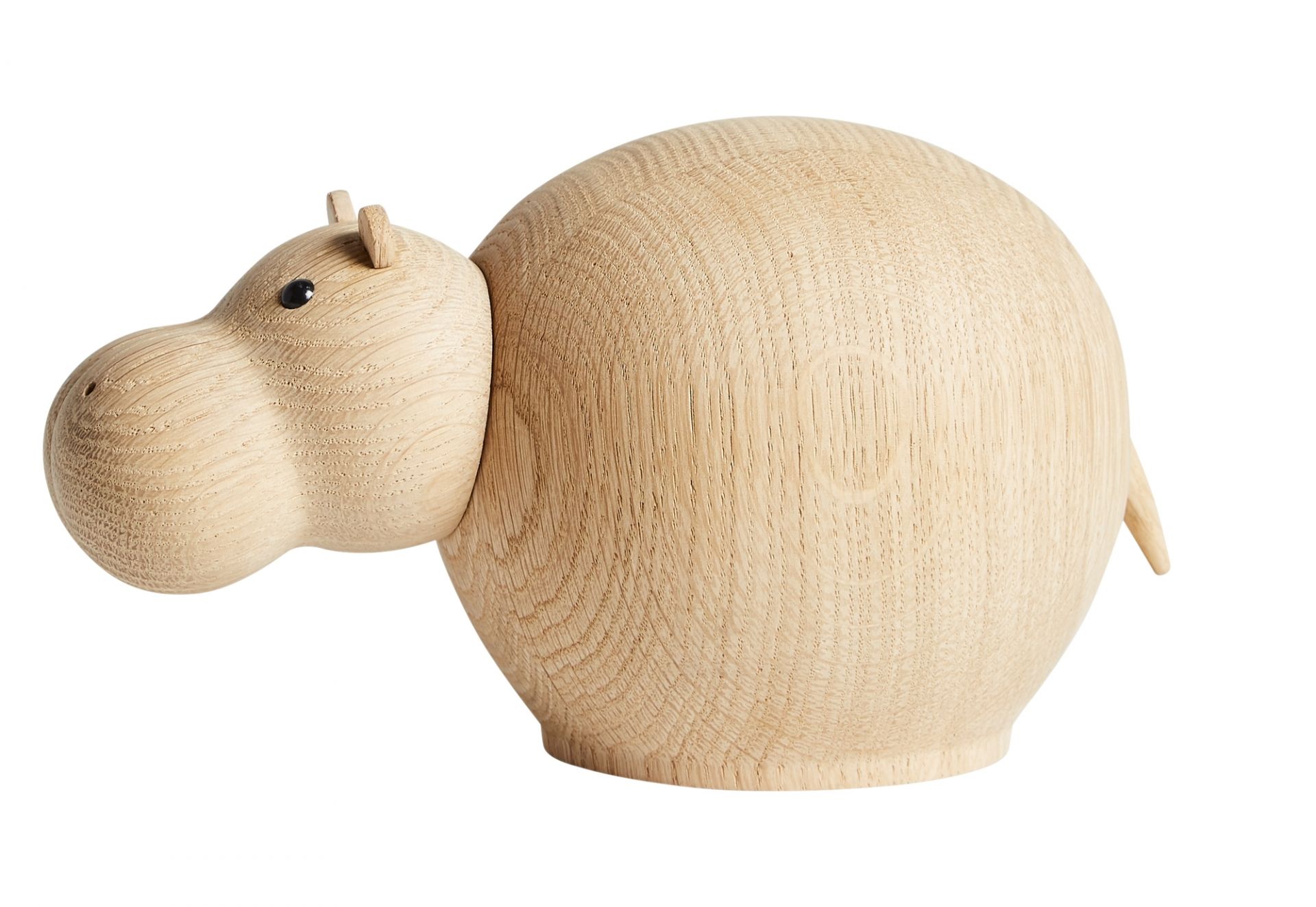 Hibo Hippopotamus Hippopotamus Wooden Figurine Medium Woud SINGLE PIECES