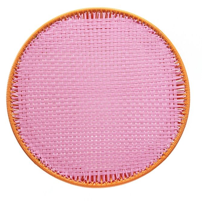 Caribe Basket Table Outdoor ames Orange / Bubblegum Pink / Curry Yellow