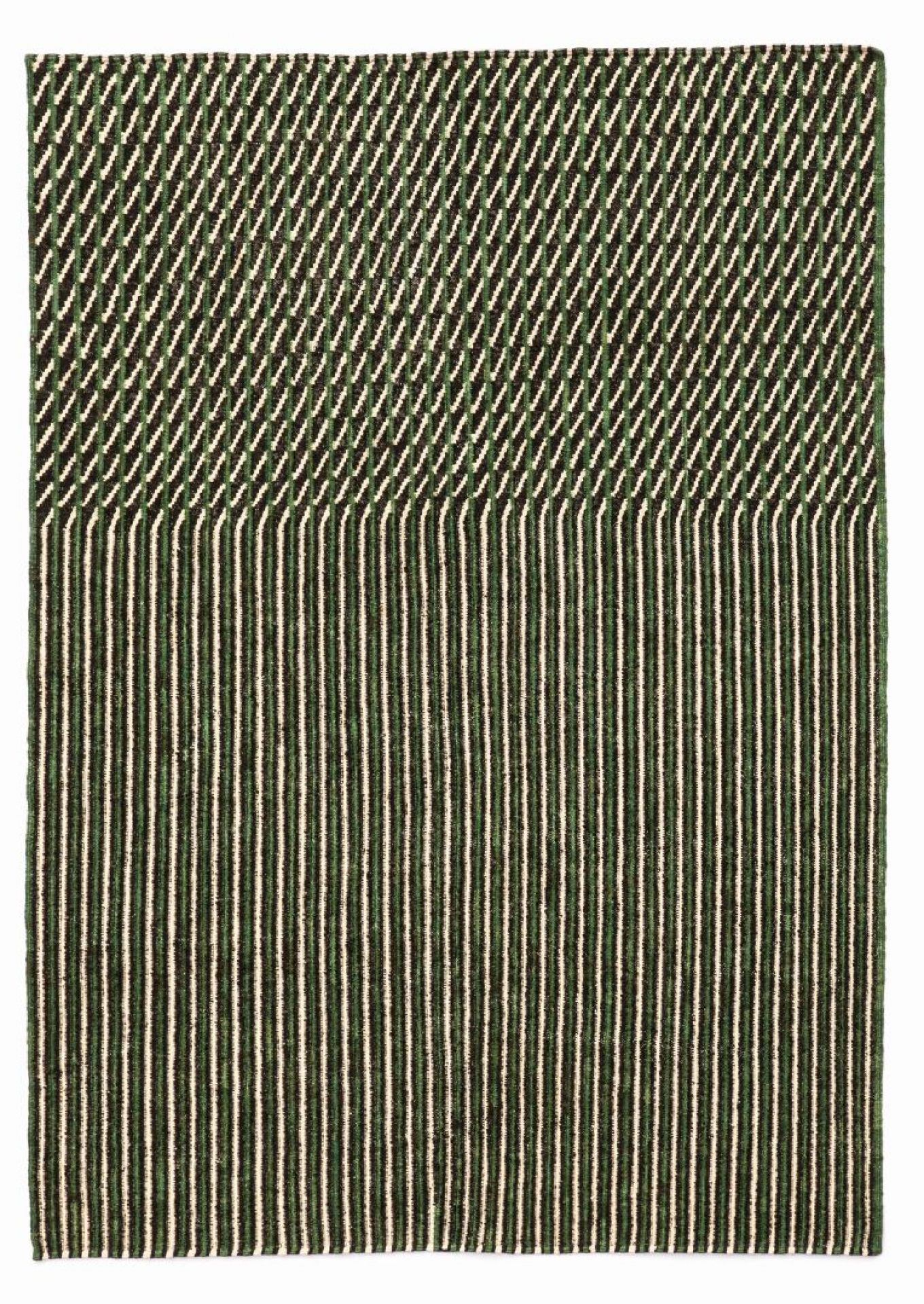 Blur Carpet 170x240 cm Green Nanimarquina