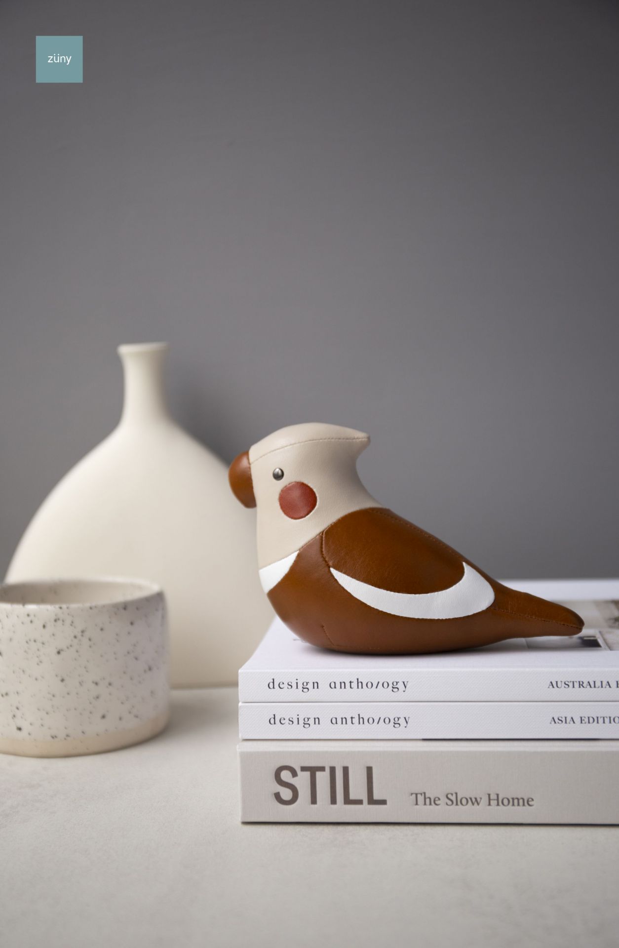 Paperweights Cockatiel tan/wheat Züny