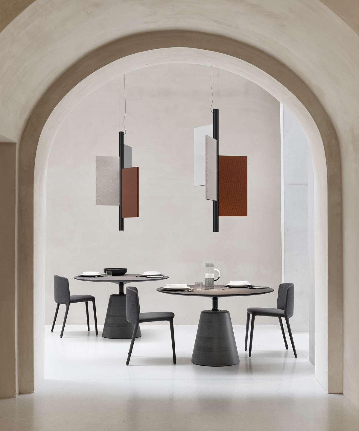 D97 Trypta Pendant Light Complete Set Luceplan