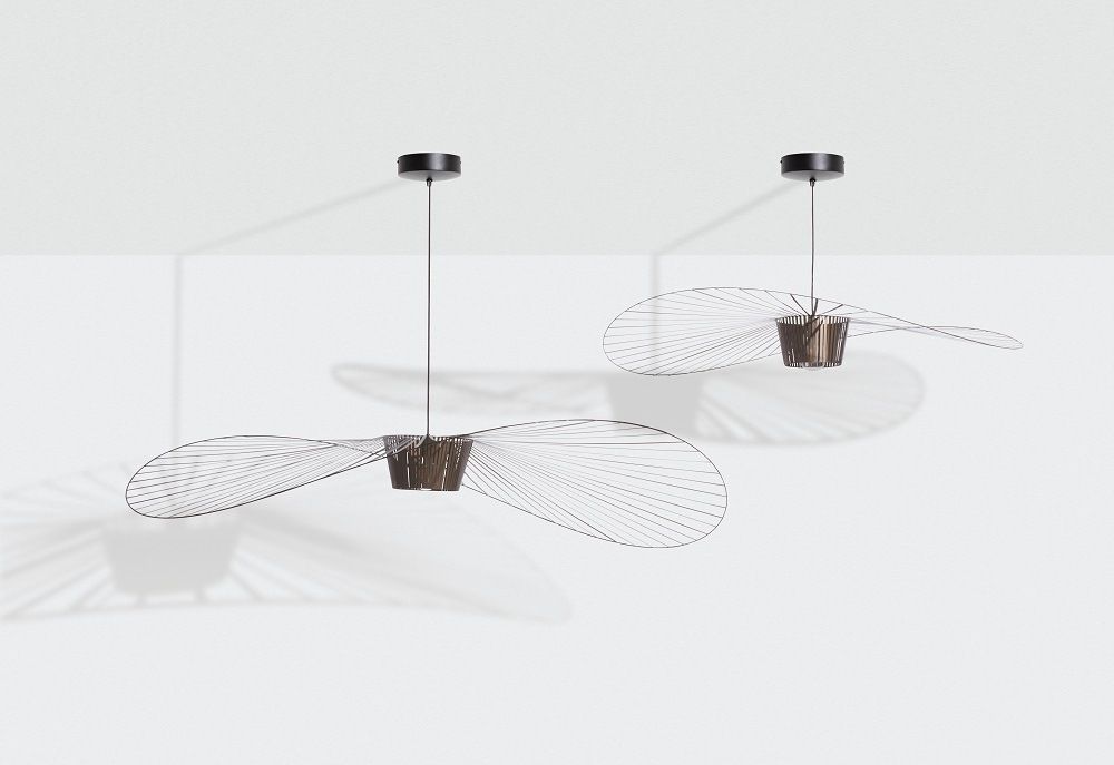 Vertigo Pendant Light Medium Bronze Petite Friture