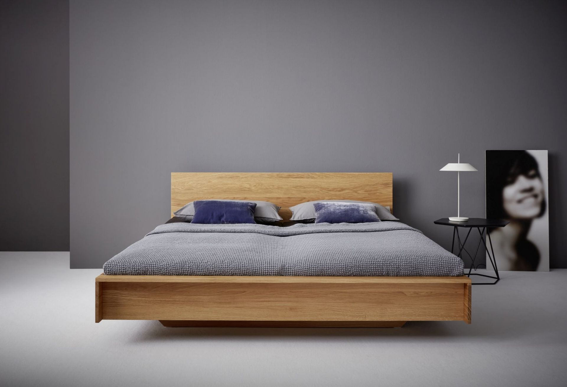 Flai Double bed Oak Müller Möbelwerkstätten