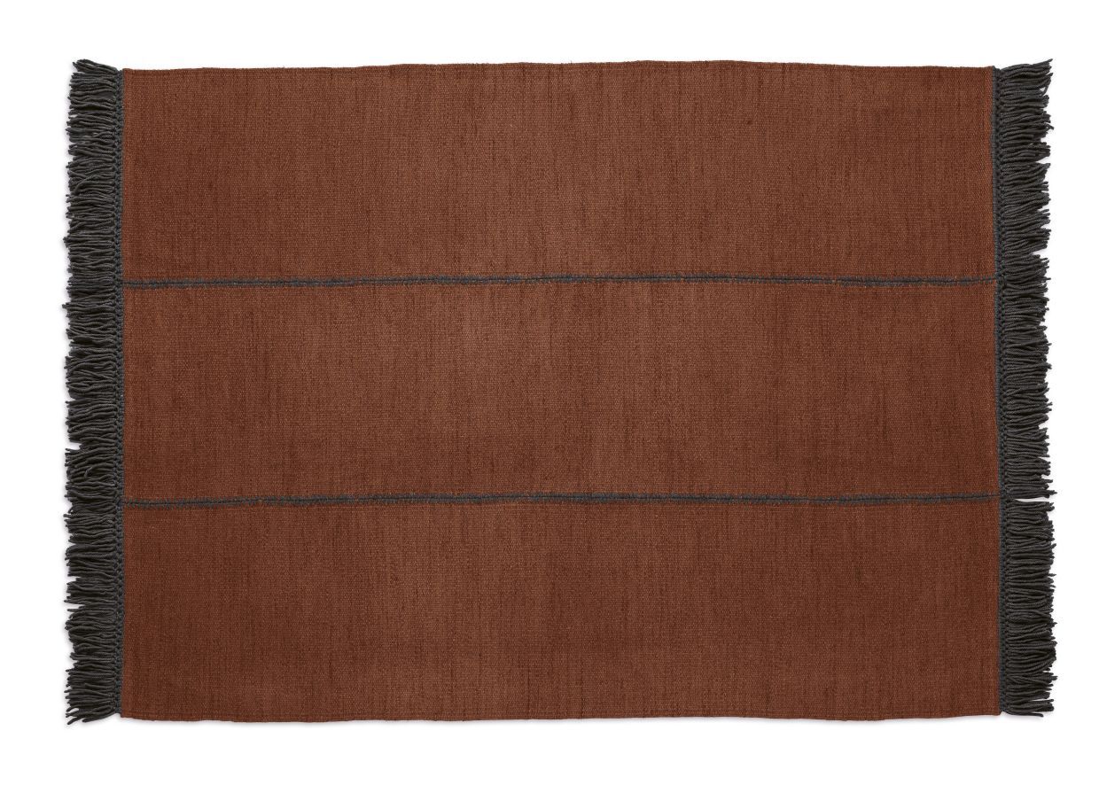 Mía Rug brown 200x300cm Nanimarquina