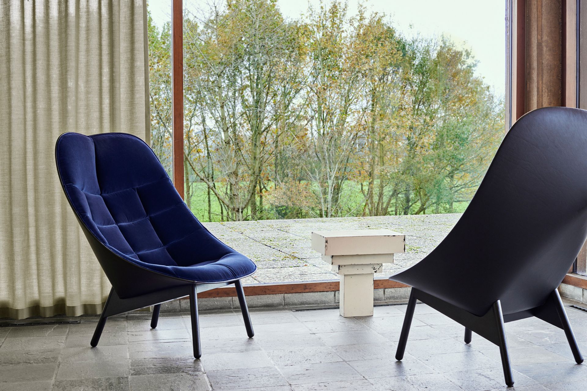 Uchiwa / Uchiwa Quilt Armchair Armchair Hay