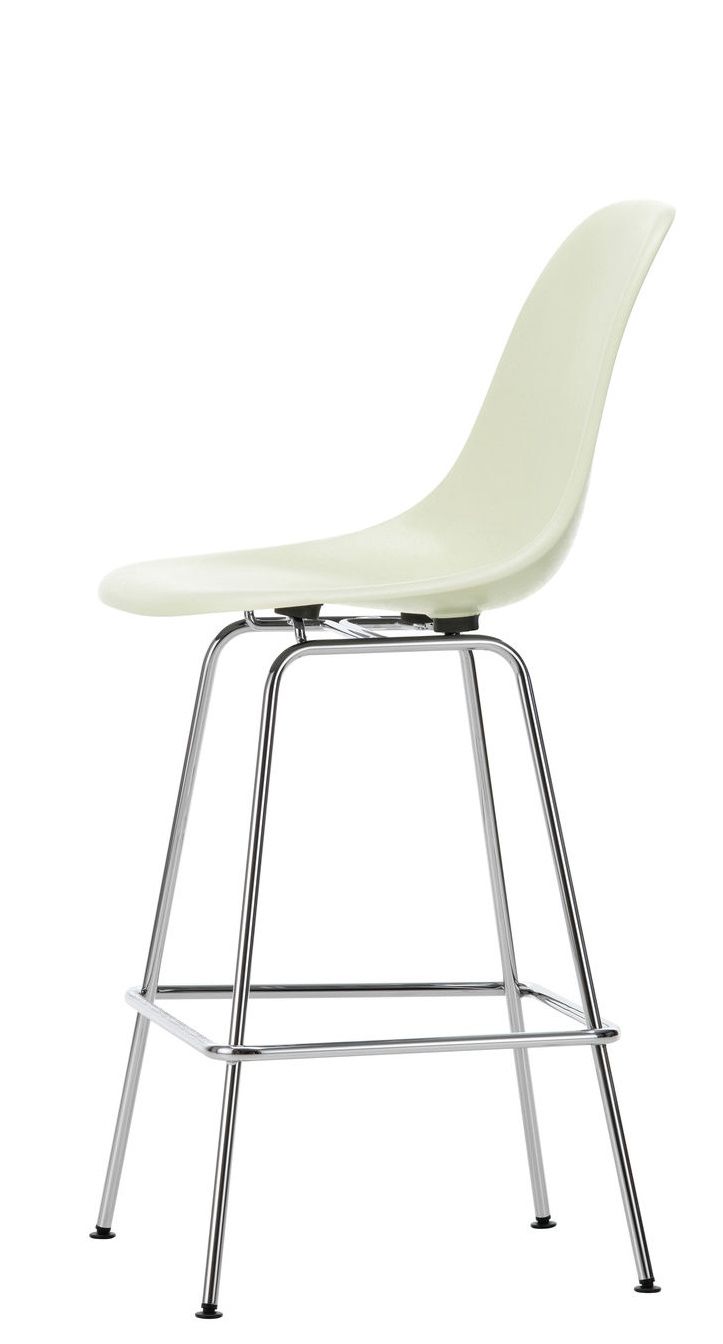 Eames Fibreglass Bar Stool Medium Bar Stool Vitra