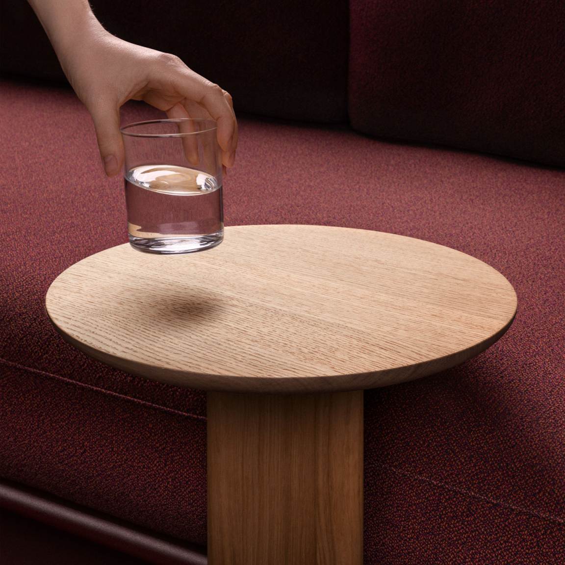 Anagram clip-on table Ø 35 cm round Vitra   