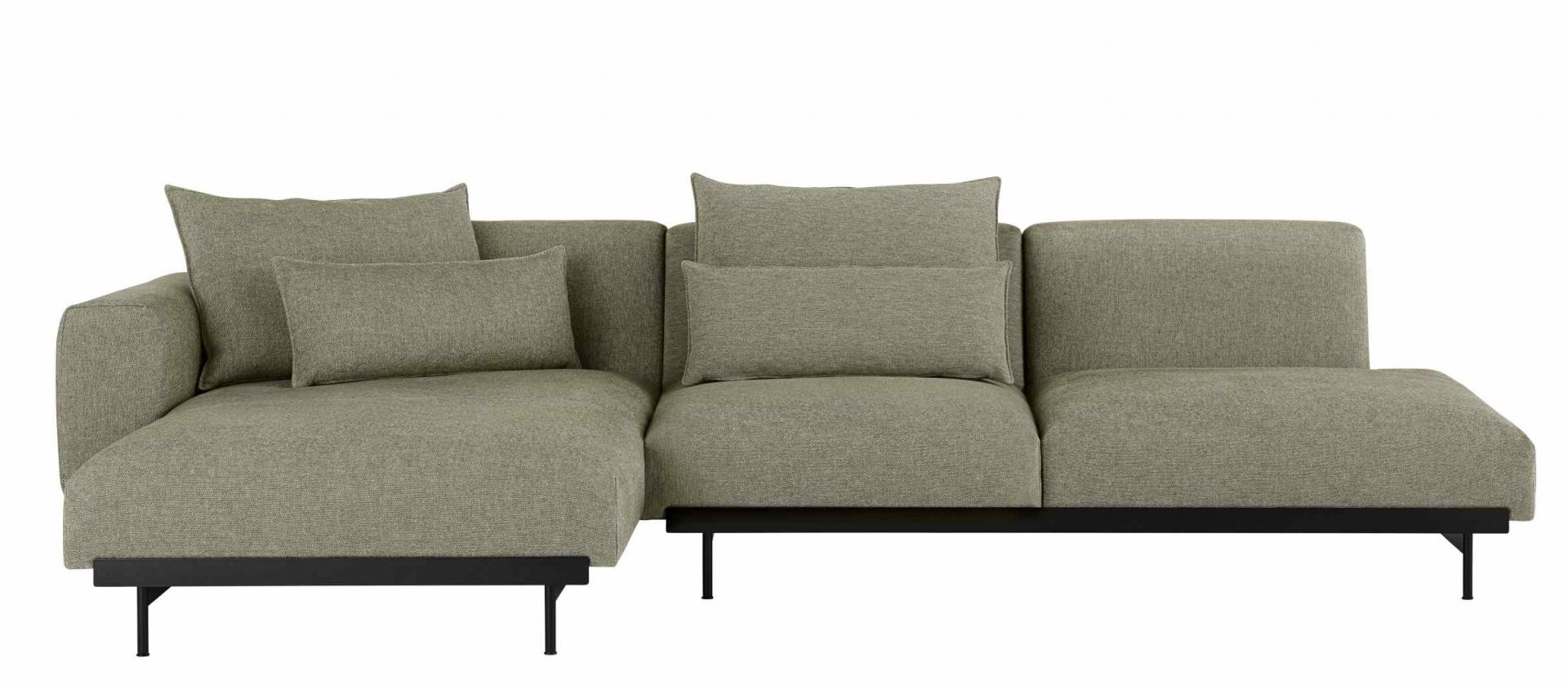 In Situ Modular Sofa 3-Seater Chaise Longue Muuto