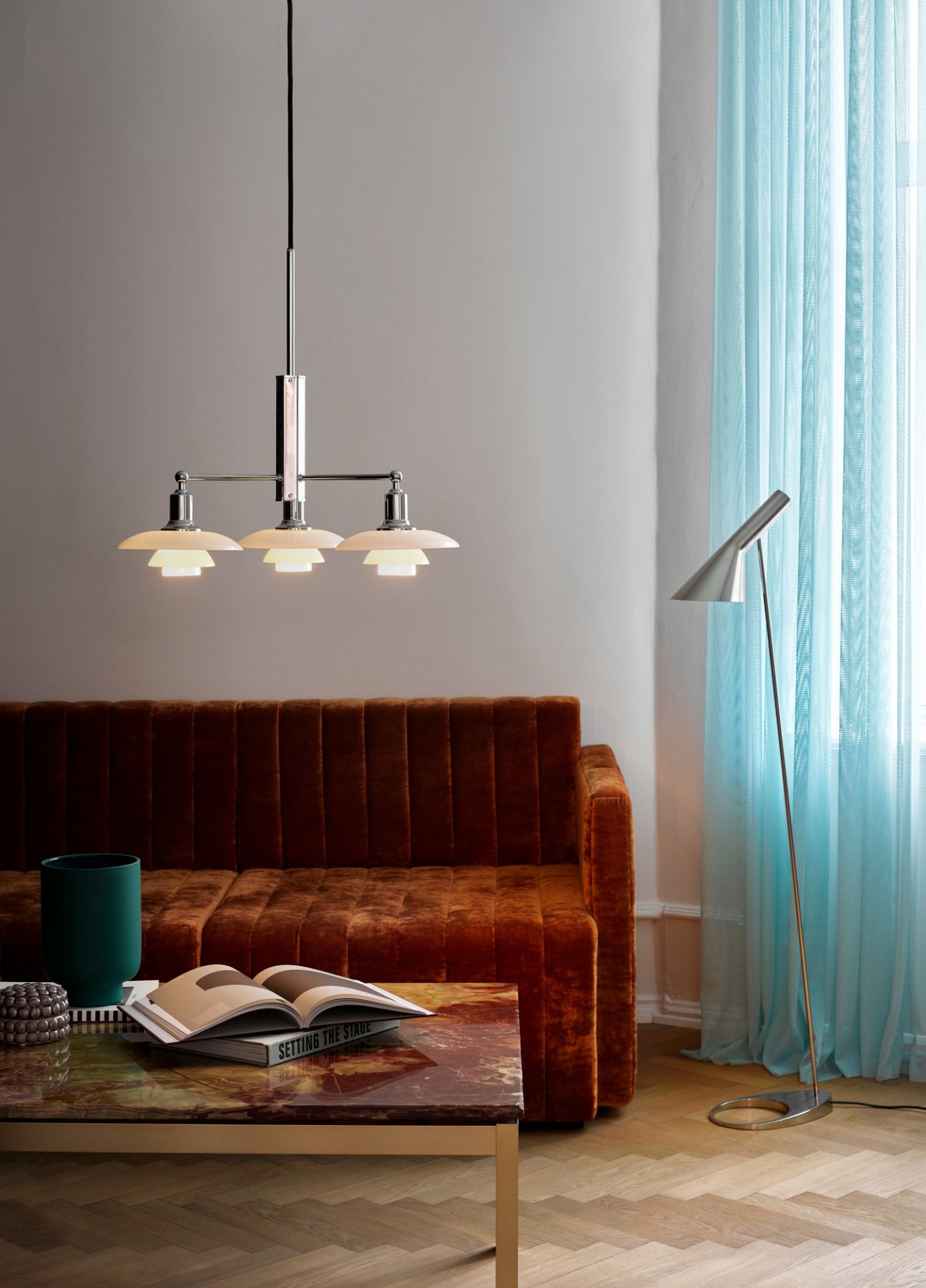 PH 2/1 Stem Fitting pendant light Louis Poulsen