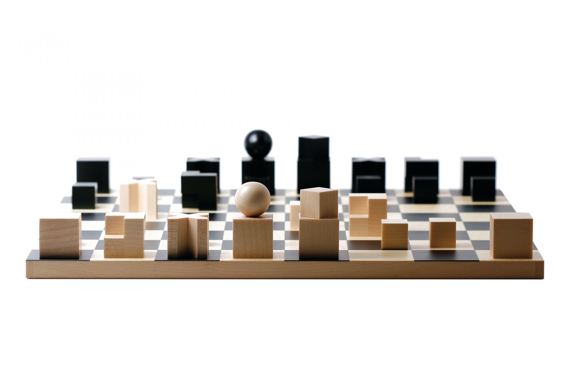 Bauhaus chess pieces Naef Spiele AG