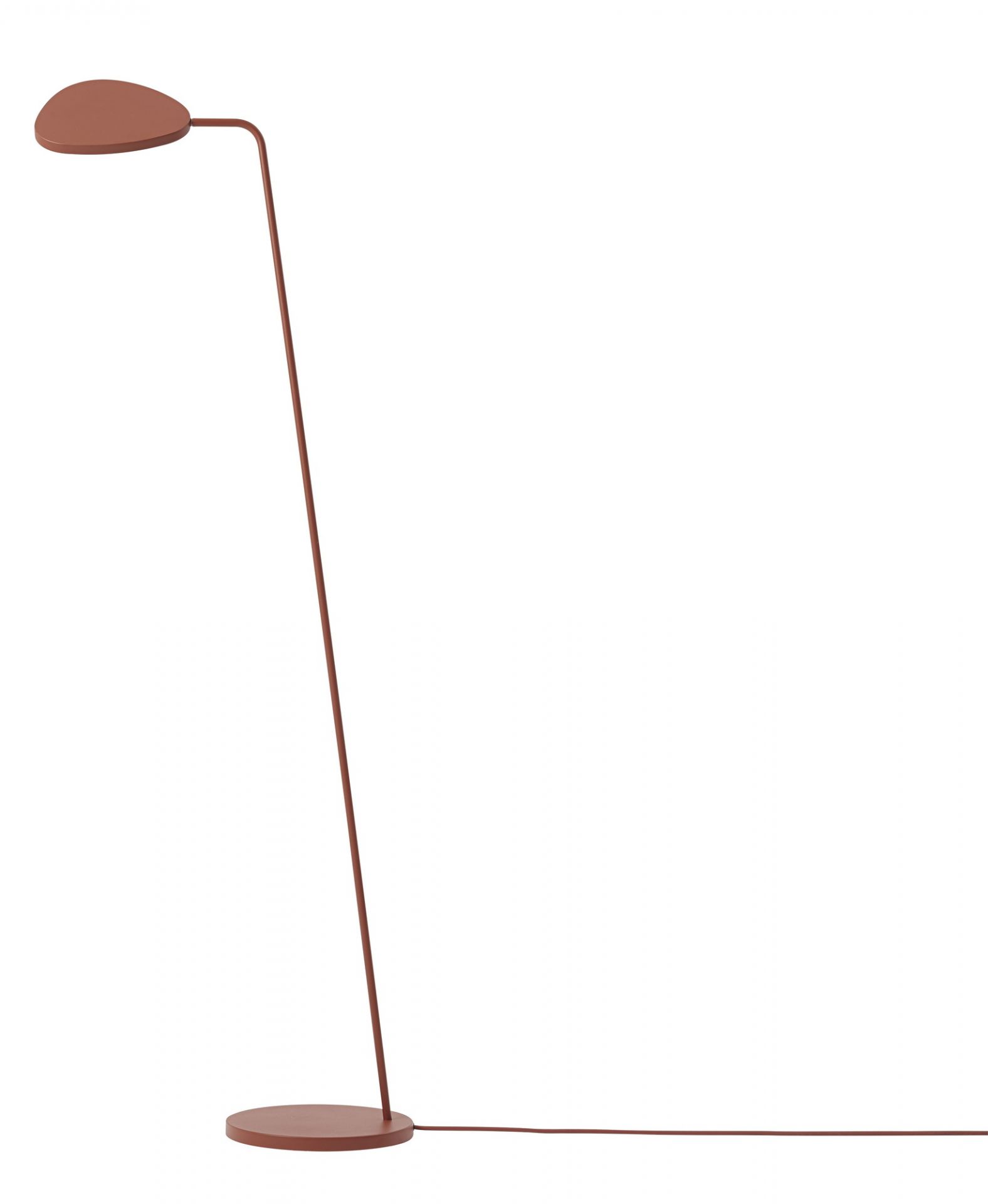 Leaf Floor Lamp Muuto Copper brown Leaf Floor Lamp Muuto Copper brown