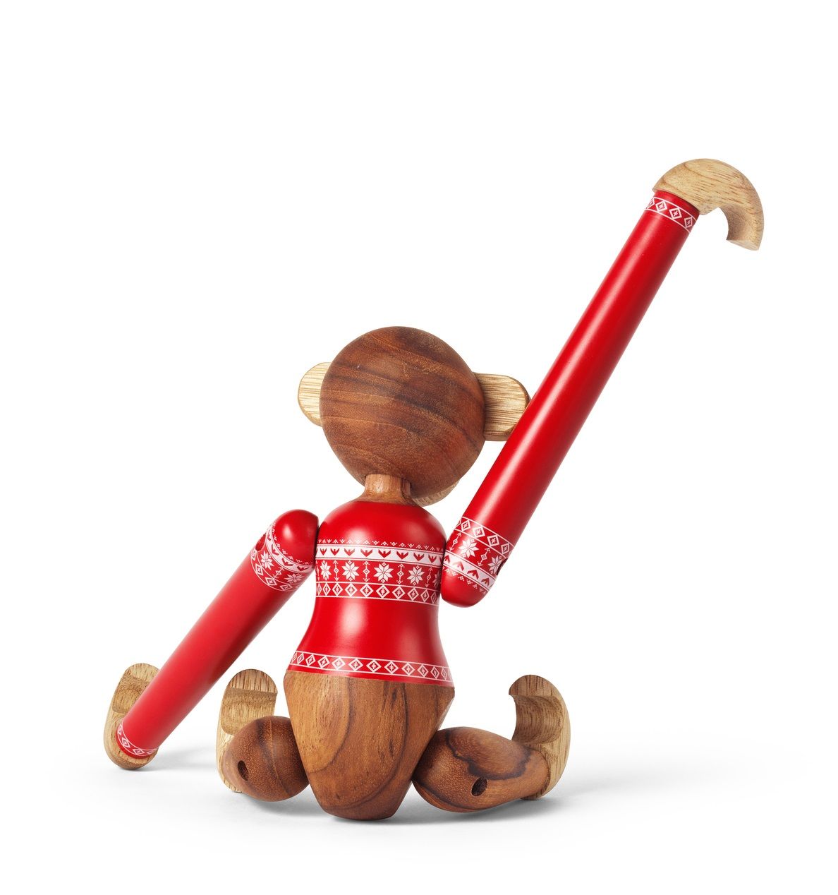 Christmas Jumper Monkey 2024 small wooden figure Kay Bojesen