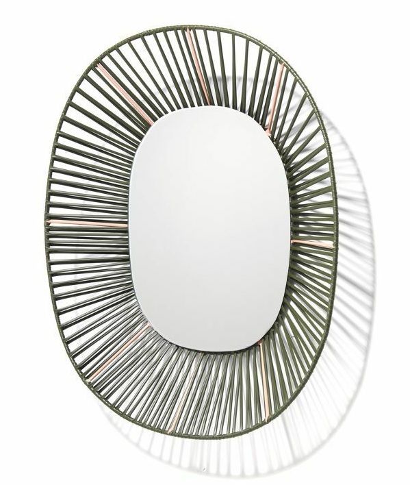 Cesta Big Wall Oval Mirror by ames