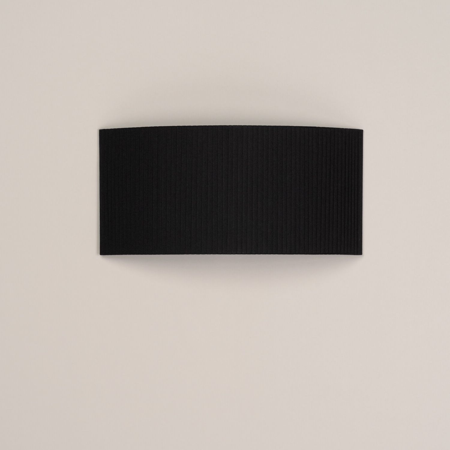 Comodín rectangular wall lamp Black ribbon Santa & Cole