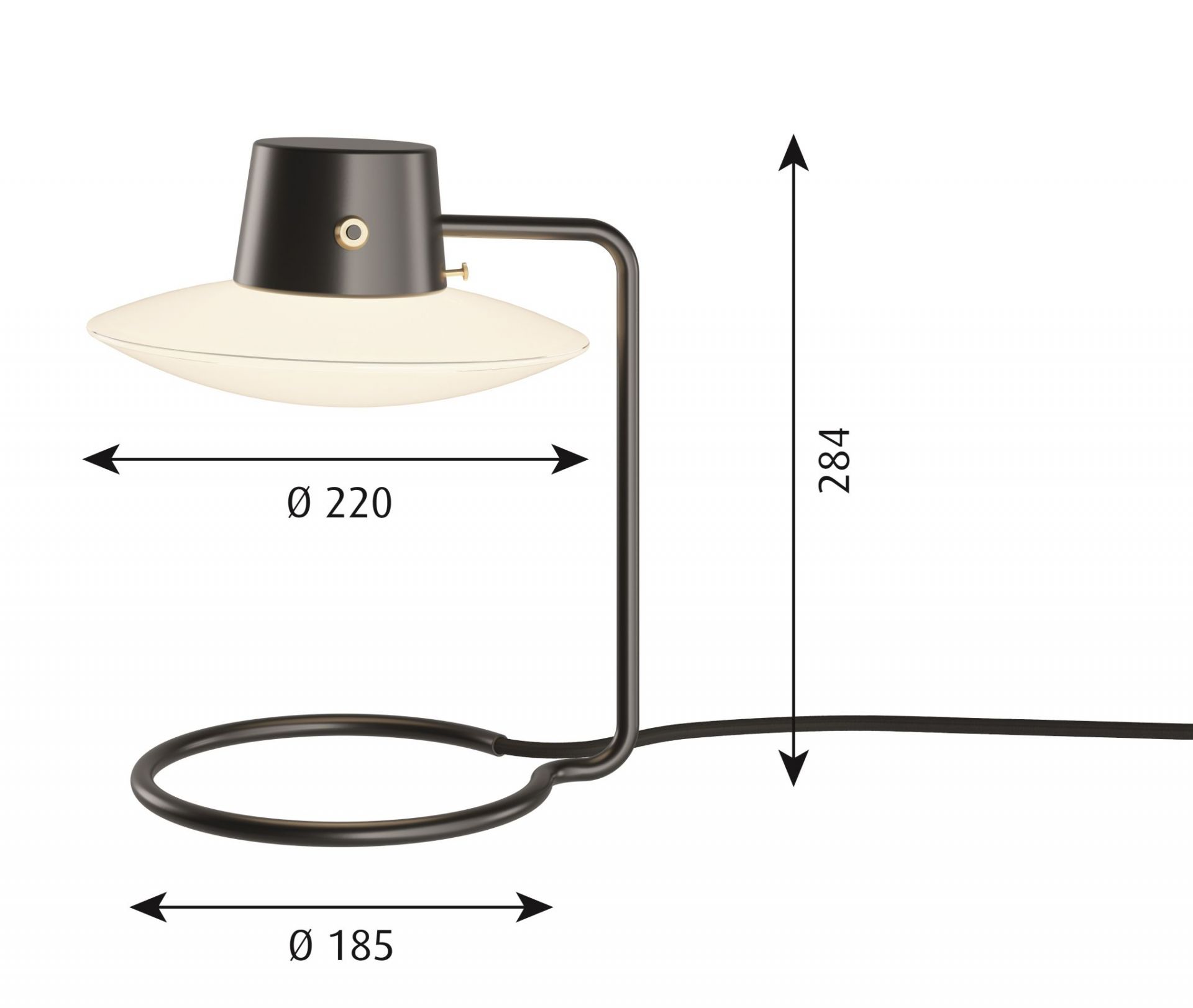 AJ Oxford 280 Table Lamp Louis Poulsen