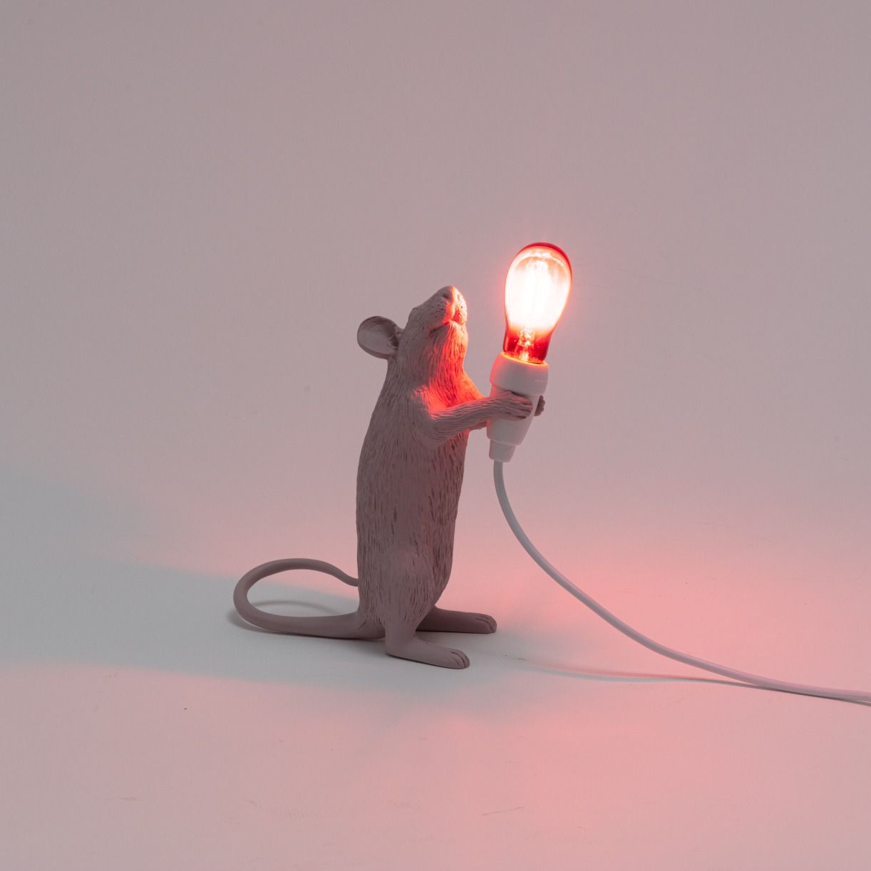 Mouse Lamp Step Love Edition USB Table Lamp Seletti