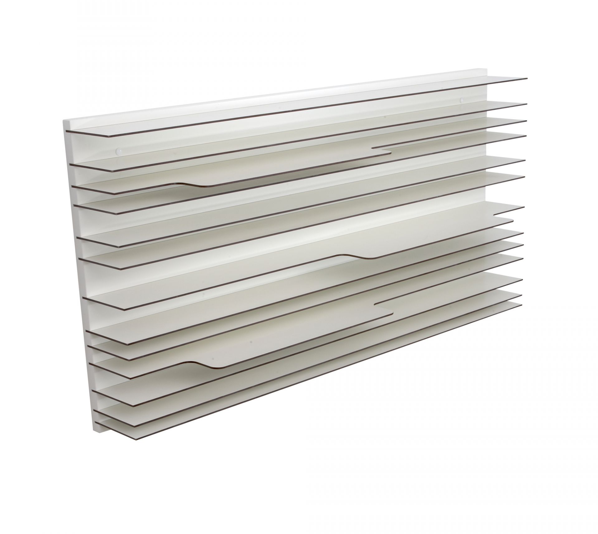 Paperback bookshelf Spectrum white 120x60 cm Paperback bookshelf Spectrum white 120x60 cm