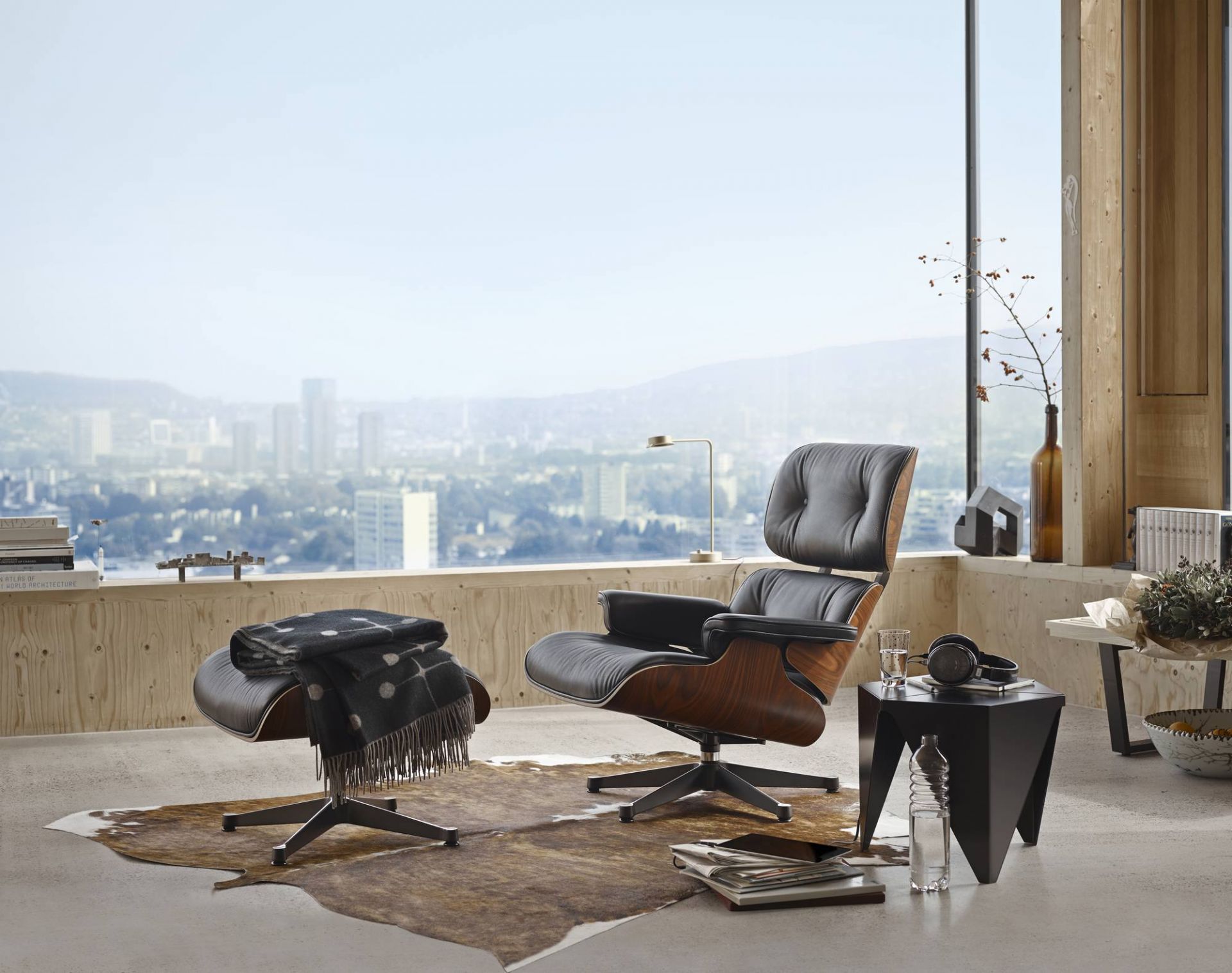 Lounge ottoman best sale chair